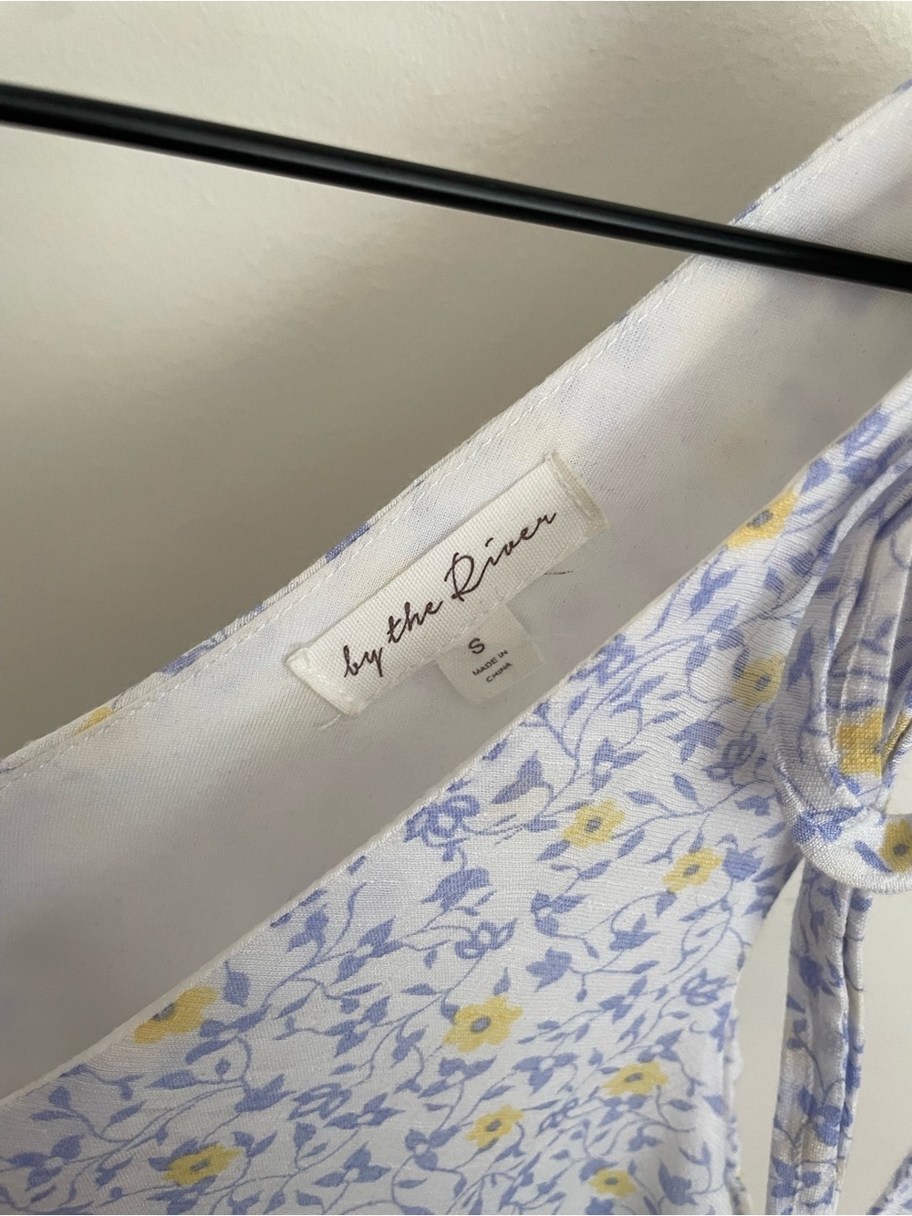 By The River Anthropology Floral Tiered Midi Dress - Picture 5 of 7